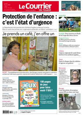 Cover of Le Courrier de l’Ouest (Deux-Sevres)