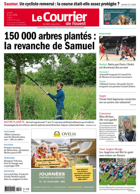 Cover of Le Courrier de l’Ouest (Nord Anjou)