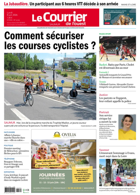 Cover of Le Courrier de l’Ouest (Saumur)