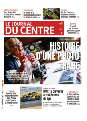 Cover of Le Journal du Centre