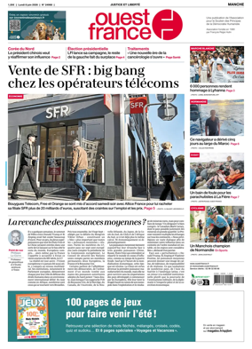 Cover of Ouest France (Manche)