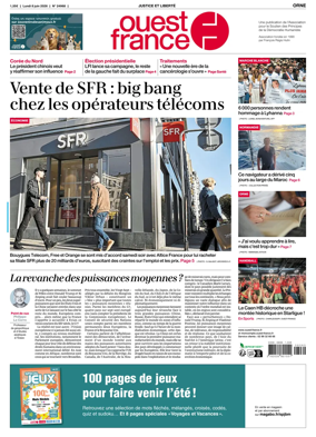 Cover of Ouest France (Orne)