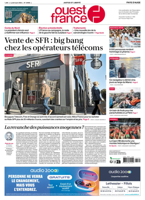 Cover of Ouest France (Pays d'Auge)