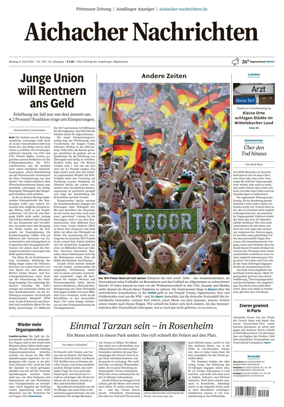 Cover of Aichacher Nachrichten