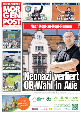 Cover of Chemnitzer Morgenpost