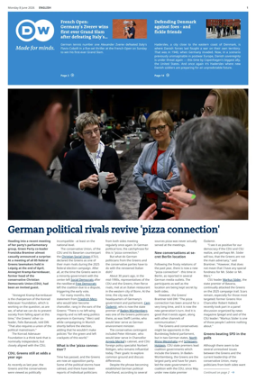 Cover of Deutsche Welle (English edition)