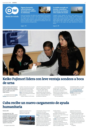 Cover of Deutsche Welle (Spanish edition)