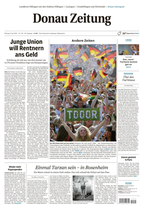 Cover of Donau Zeitung