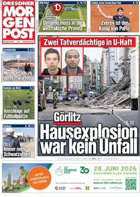 Cover of Dresdner Morgenpost