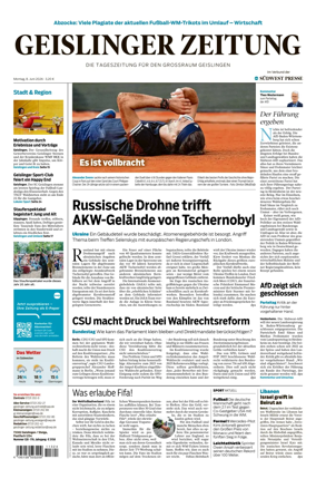 Cover of Geislinger Zeitung