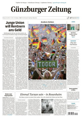 Cover of Guenzburger Zeitung