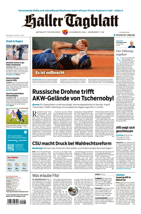 Cover of Haller Tagblatt
