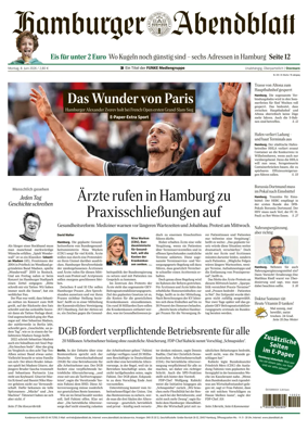 Cover of Hamburger Abendblatt (Kreis Stormarn)