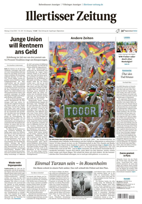 Cover of Illertisser Zeitung