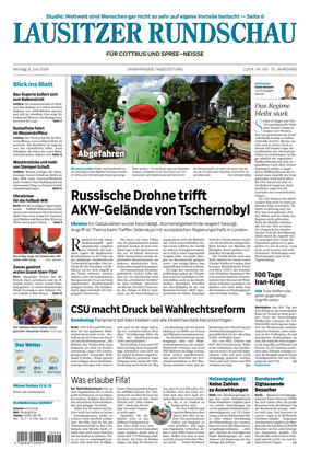 Cover of Lausitzer Rundschau