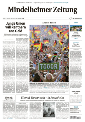 Cover of Mindelheimer Zeitung