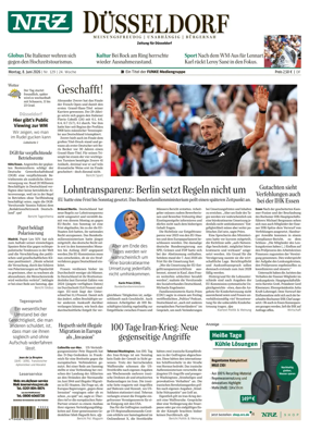 Cover of Neue Rhein Zeitung (Dusseldorf)