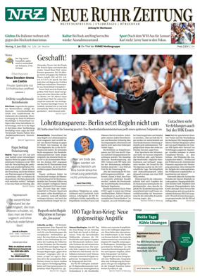 Cover of Neue Rhein Zeitung (Oberhausen)