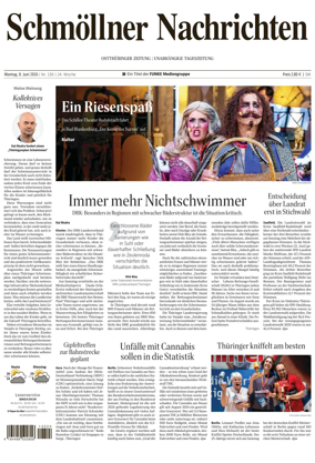 Cover of Ostthuringer Zeitung (Schmolln)