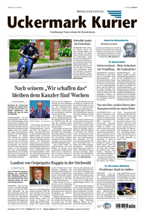 Cover of Prenzlauer Zeitung
