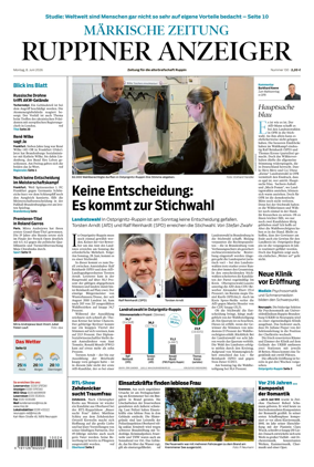 Cover of Ruppiner Anzeiger
