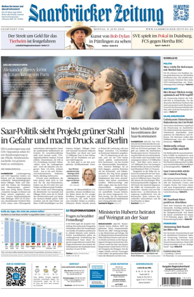 Cover of Saarbruecker Zeitung