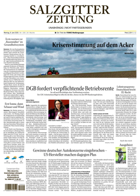 Cover of Salzgitter Zeitung