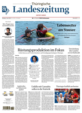Cover of Thuringische Landeszeitung (Unstrut-Hainich-Kreis)