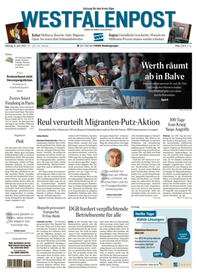 Cover of Westfalenpost (Olpe)
