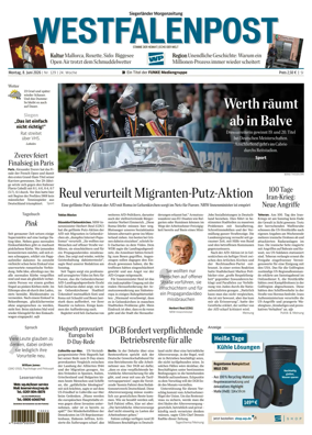 Cover of Westfalenpost (Siegen)