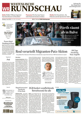 Cover of Westfalische Rundschau (Siegen)