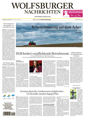 Cover of Wolfsburger Nachrichten (Wolfsburg-Gifhorn)