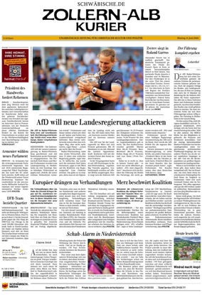 Cover of Zollern-Alb-Kurier (Balingen)