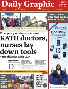 Cover of Daily Graphic