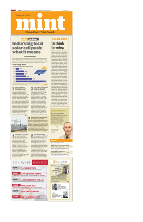 Cover of Mint Delhi
