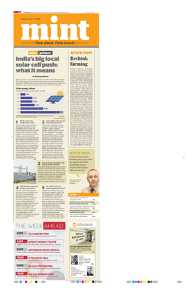 Cover of Mint Hyderabad