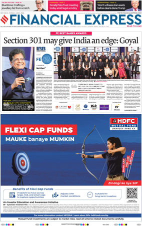 Cover of The Financial Express