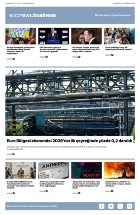 Cover of Euronews Business (Turkish) Compiled Editions