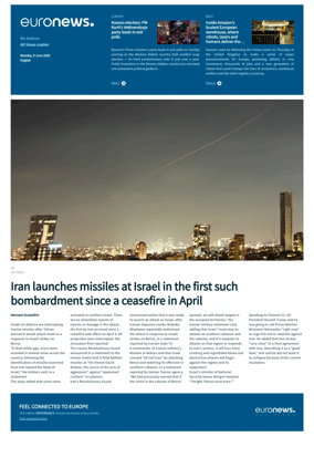 Cover of EuroNews (English Edition)
