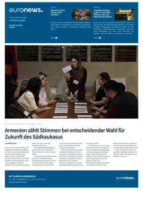 Cover of Euronews (German Edition)