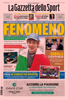 Cover of La Gazzetta dello Sport - Milano