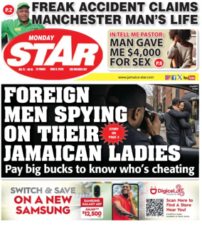 Cover of The Star (Jamaica)