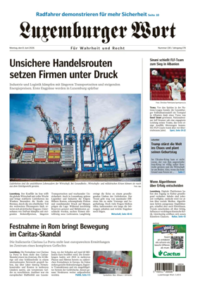 Cover of Luxemburger Wort