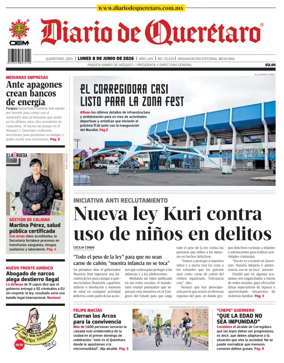 Cover of Diario de Queretaro