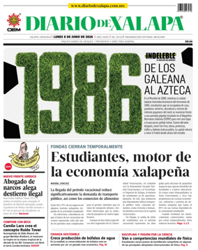 Cover of Diario de Xalapa