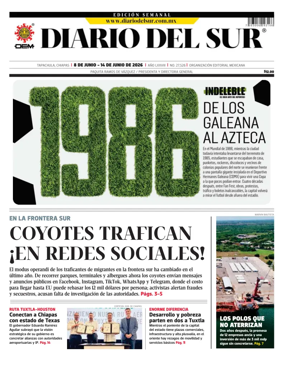 Cover of Diario del Sur