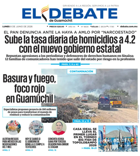 Cover of El Debate de Guamuchil