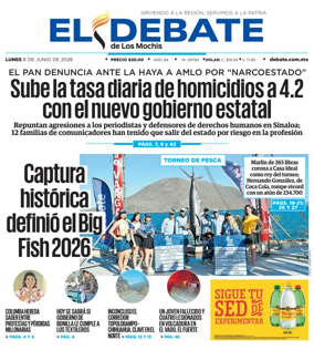 Cover of El Debate de Los Mochis