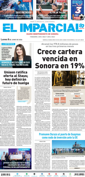 Cover of El Imparcial