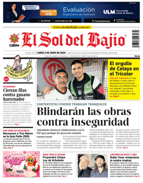 Cover of El Sol de Bajio